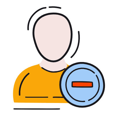 Avatar Minus, Animated Icon, Color