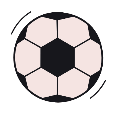 Football Ball, Animated Icon, Color