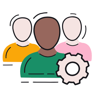 Management, Animated Icon, Color