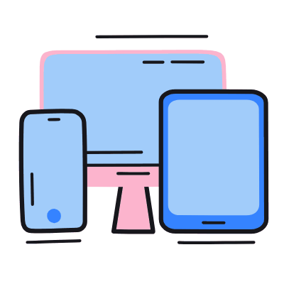 Responsive, Animated Icon, Color