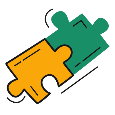 Puzzle, Animated Icon, Color