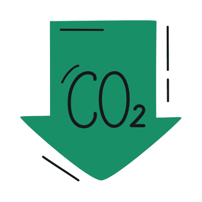 Decarbonization, Animated Icon, Color