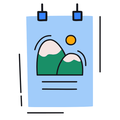 Poster, Animated Icon, Color