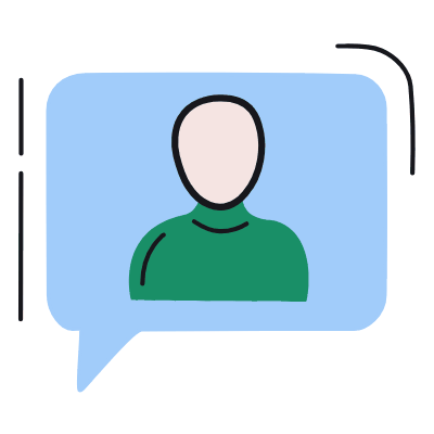Message User, Animated Icon, Color