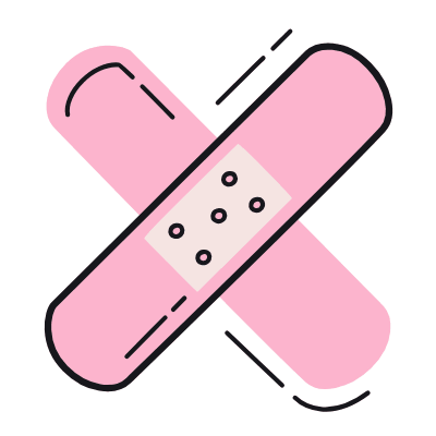 Plasters, Animated Icon, Color