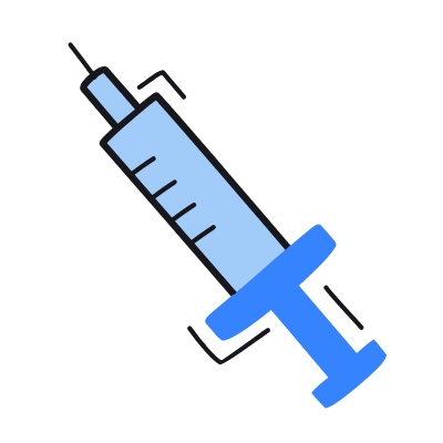 Syringe, Animated Icon, Color