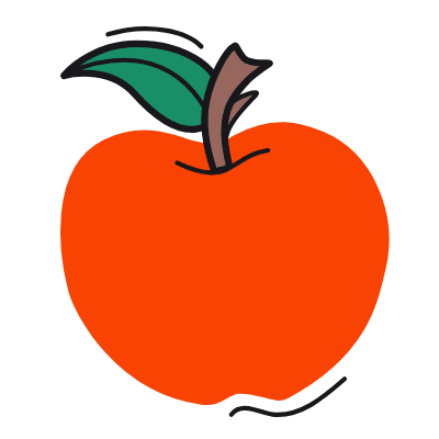 Apple, Animated Icon, Color