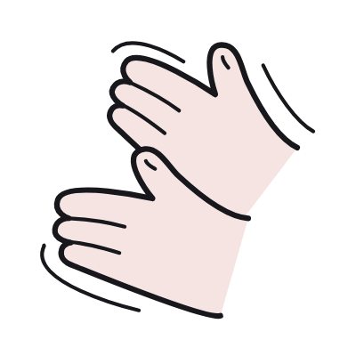 Applause, Animated Icon, Color