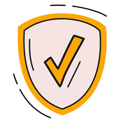 Shield Check, Animated Icon, Color