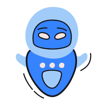 Robot, Animated Icon, Color
