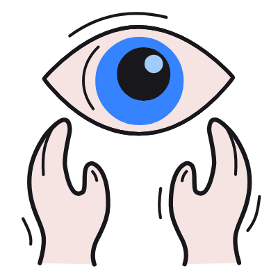 Eye Care, Animated Icon, Color
