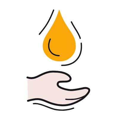 Oil Massage, Animated Icon, Color