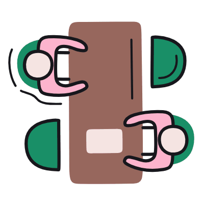 Conference Room, Animated Icon, Color