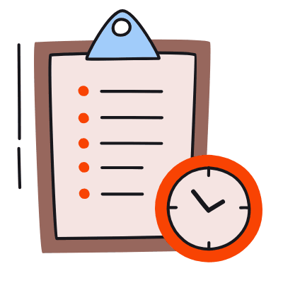 Order History, Animated Icon, Color