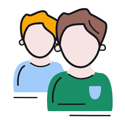 Couple, Animated Icon, Color