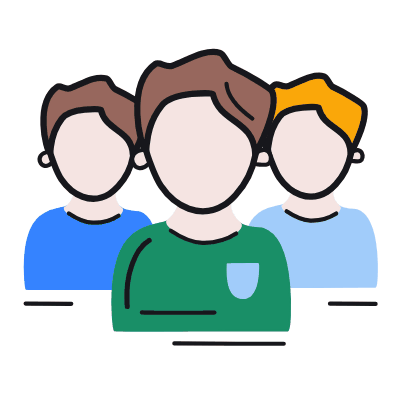 Group, Animated Icon, Color