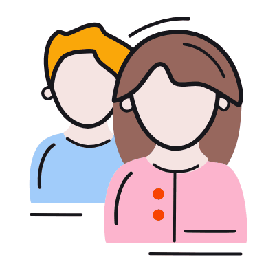 Couple, Animated Icon, Color