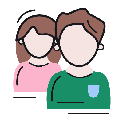 Couple, Animated Icon, Color