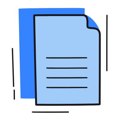 Documents, Animated Icon, Color