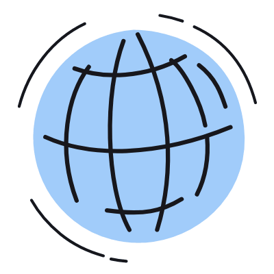 Globe, Animated Icon, Color