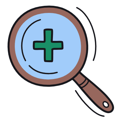 Magnifier Plus, Animated Icon, Color