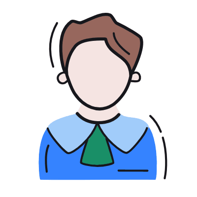 Man Lawyer, Animated Icon, Color