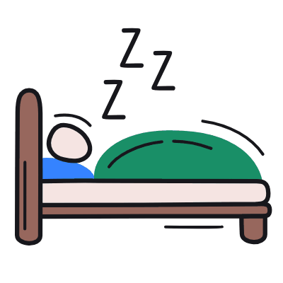 Sleep, Animated Icon, Color