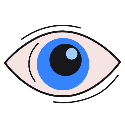 Eye, Animated Icon, Color