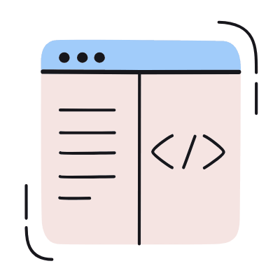 Browser Code, Animated Icon, Color