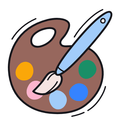 Color Palette, Animated Icon, Color