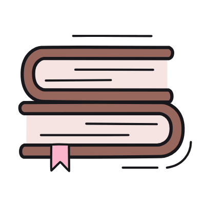 Books, Animated Icon, Color
