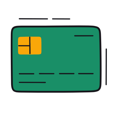 Credit Card, Animated Icon, Color