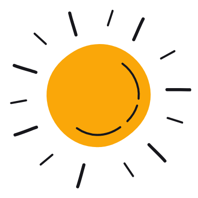 Sun, Animated Icon, Color