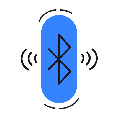 Bluetooth, Animated Icon, Color