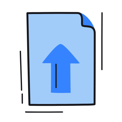 File Upload, Animated Icon, Color