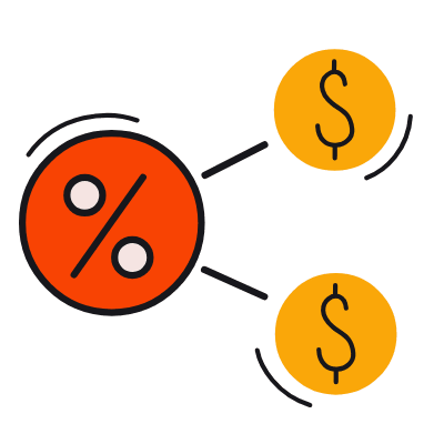 Dividends, Animated Icon, Color