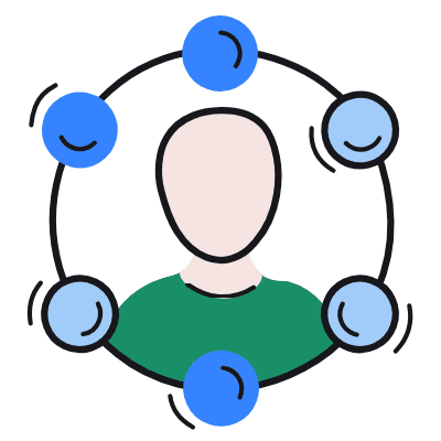 Omnichannel, Animated Icon, Color