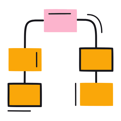 Diagram Flow, Animated Icon, Color
