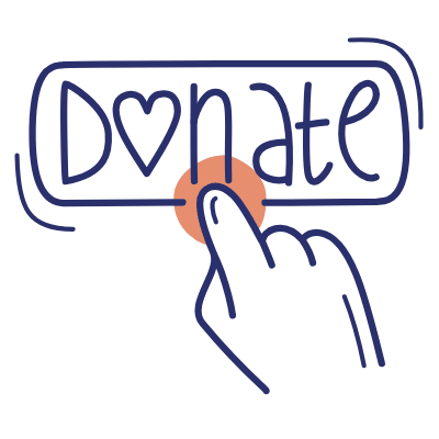 Donate Button, Animated Icon, Motif