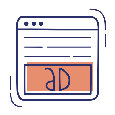 Web Advertising, Animated Icon, Motif