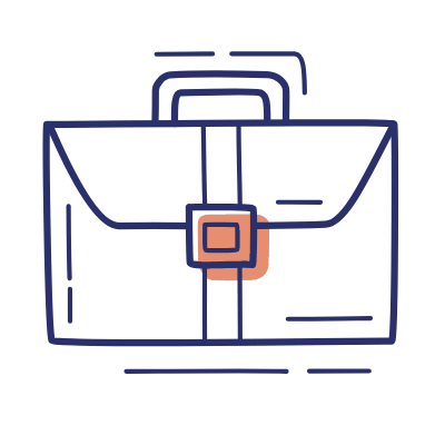 Suitcase, Animated Icon, Motif