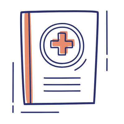 Medical Book, Animated Icon, Motif