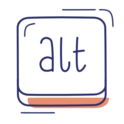 Alt Key, Animated Icon, Motif