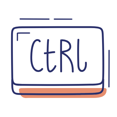 Ctrl Key, Animated Icon, Motif