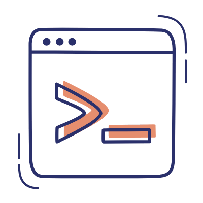 Browser Terminal, Animated Icon, Motif
