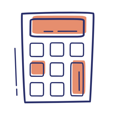 Calculator, Animated Icon, Motif