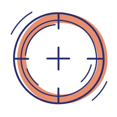 Crosshair, Animated Icon, Motif