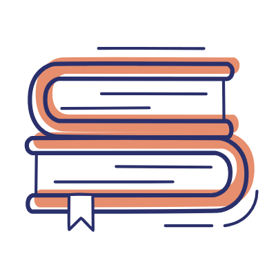 Books, Animated Icon, Motif