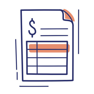 Invoice Dollar, Animated Icon, Motif