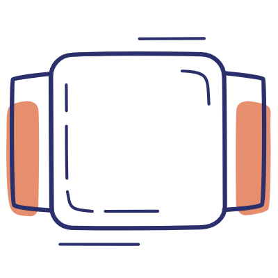 Grid Carousel, Animated Icon, Motif